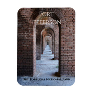 Ímã Arcos Brick Walkway, Fort Jefferson, Tortugas Seco