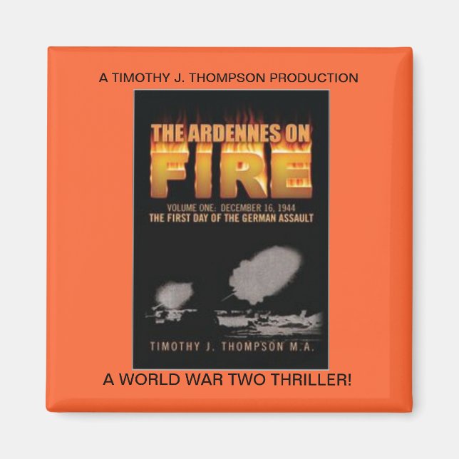 IMÃ ARDENNES ON FIRE MAGNET (Frente)