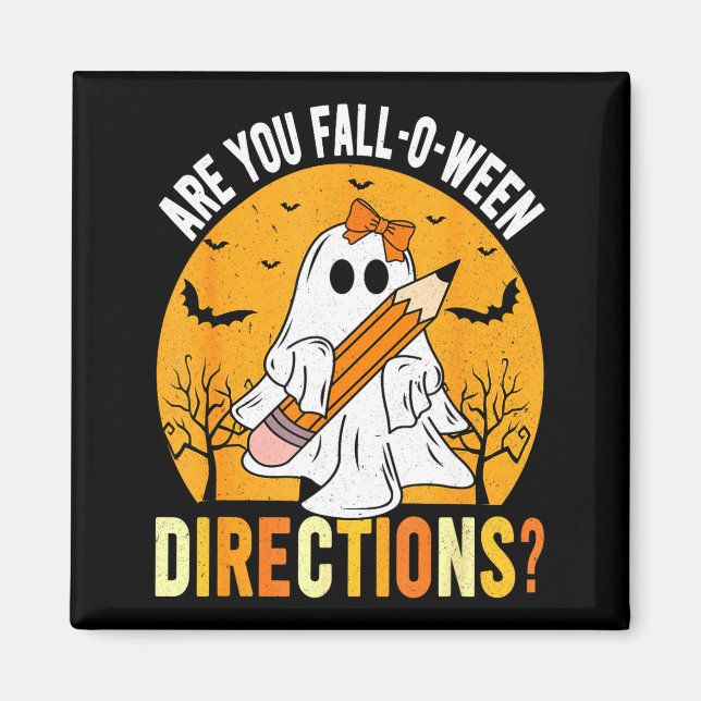 Imã Are You Fall-o-ween Direction Funny Sarcastic Quot (Frente)