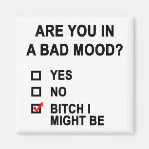 Imã Are You In A Bad Mood?