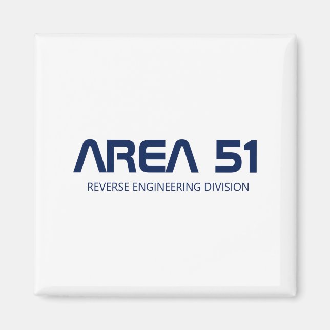Imã Área 51 Engenharia Reversa Alien Ufo Paranormal (Frente)