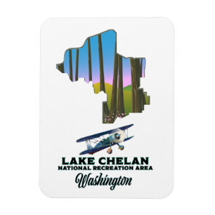Ímã Área de Recreação Nacional do Lago Chelan, Wash