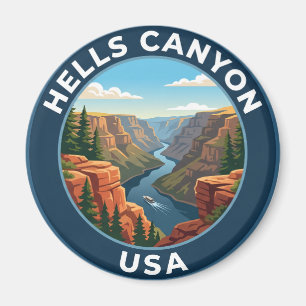 Imã Área de Recreação Nacional Hells Canyon EUA