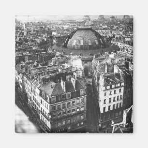 Imã Área do mercado de grão, Paris, antes de 1887