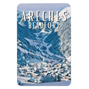 Ímã Areches Beaufort Station de ski