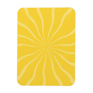 ÍMÃ AREIA E MAR BRILHANTES AMARELO SUNSHINE SUN RAYME