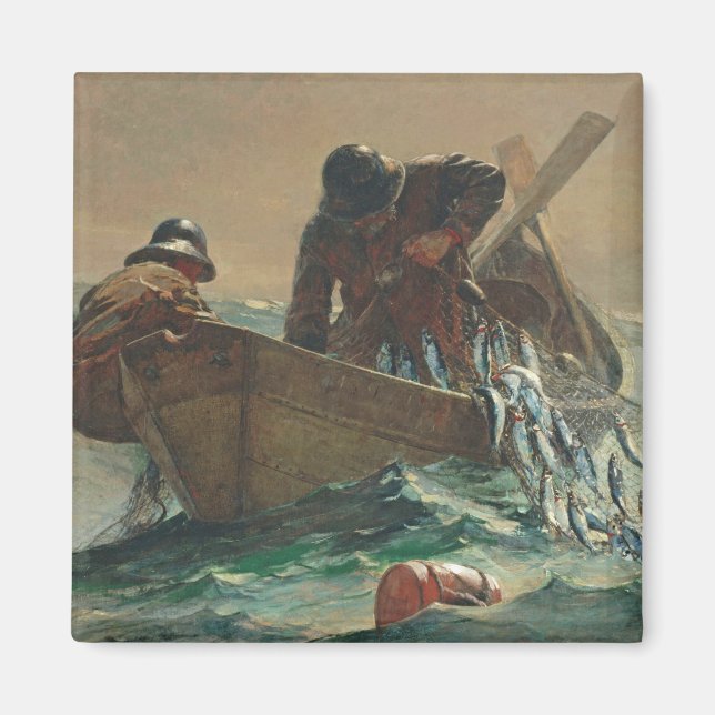 Imã Arenque, 1885 (óleo na canvas) (Frente)