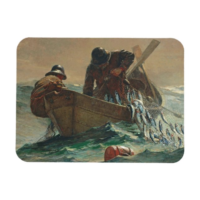 Ímã Arenque, 1885 (óleo na canvas) (Horizontal)