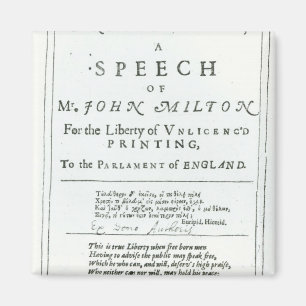 Imã Areopagitica um discurso de John Milton