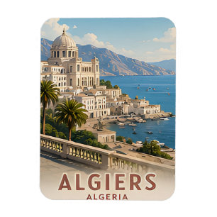 Ímã Argel Argélia Costa Mediterrânea e Casbá 🗺️