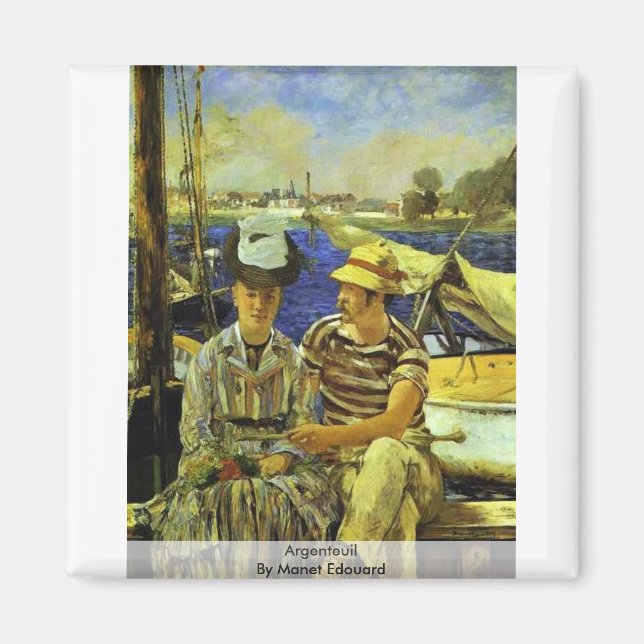 Imã Argenteuil Por Manet Edouard (Frente)