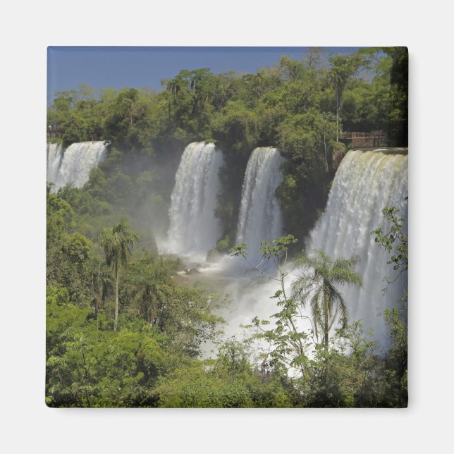 Imã Argentina, Cataratas do Iguaçu ao sol. (Frente)