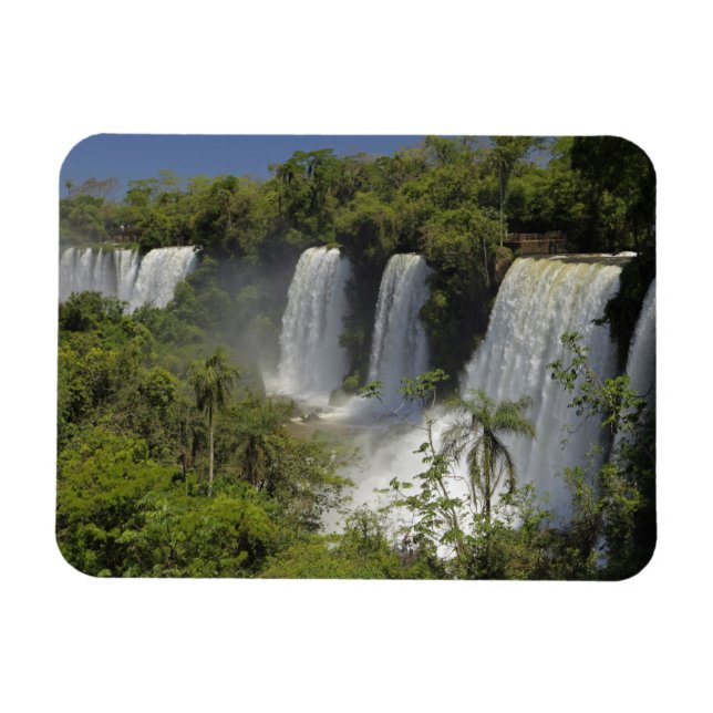 Ímã Argentina, Cataratas do Iguaçu ao sol. (Horizontal)