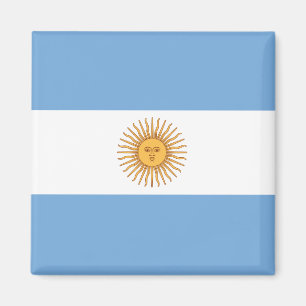 Imã Argentina Flag Magnet