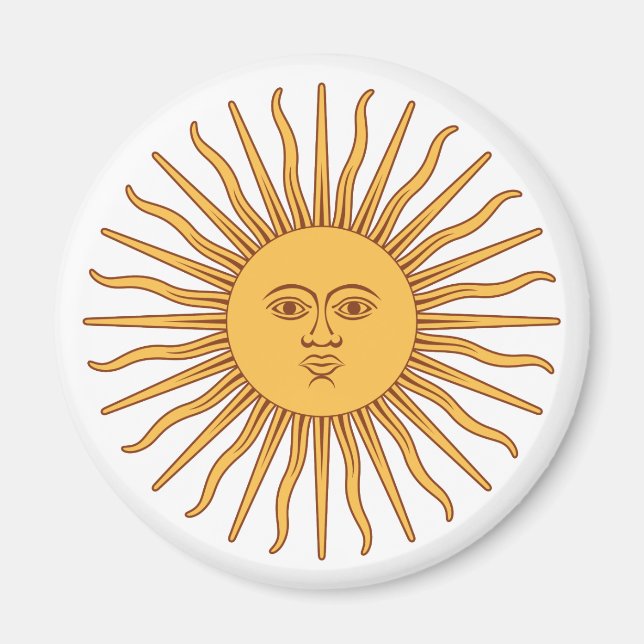 Imã Argentina Sol de Mayo (Frente)