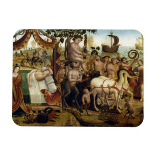 Ímã Ariadne em Naxos, da História de Theseus (petróleo