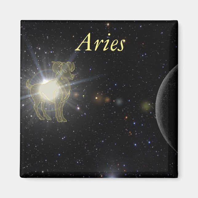 Imã Aries brilhante (Frente)