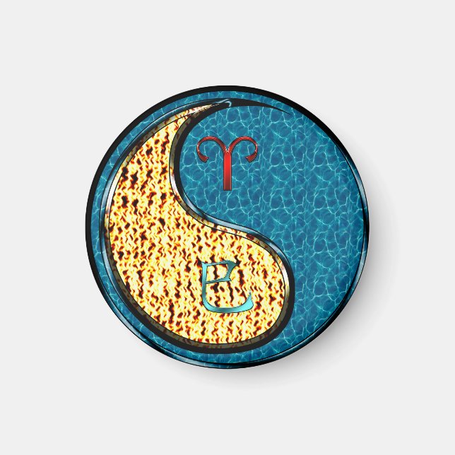 Imã Áries & Cobra de água (Frente)