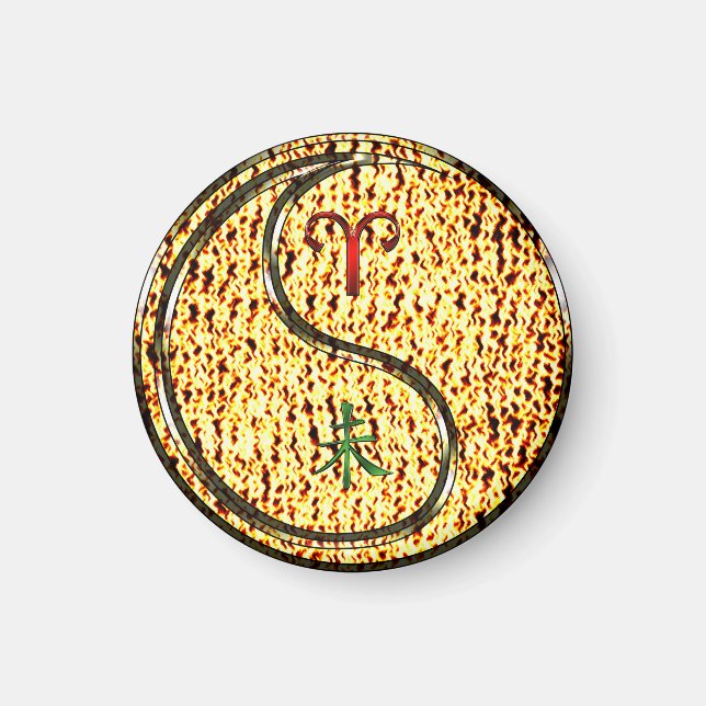 Imã Aries & Fire Goat (Frente)