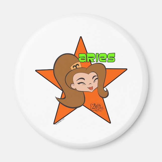 Imã Aries Magnet (Frente)