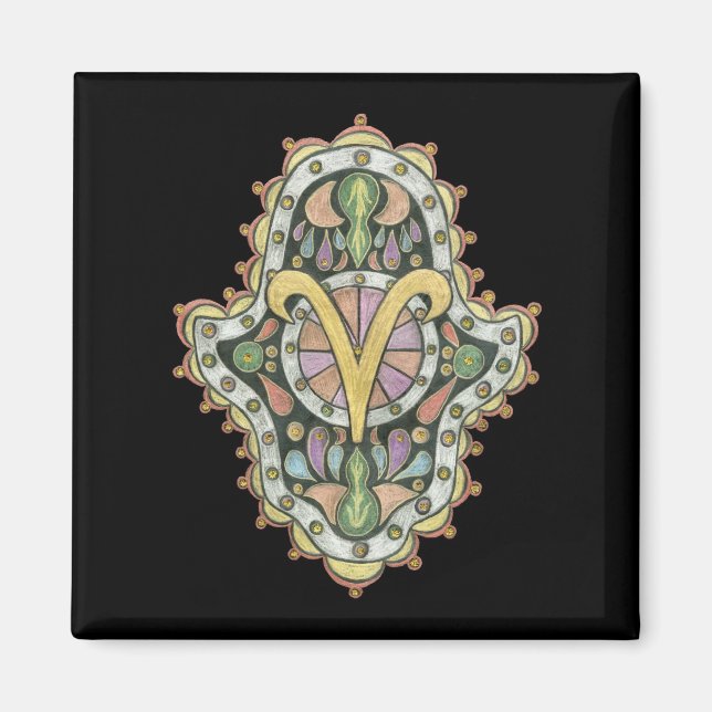 Imã Aries Magnet (Frente)