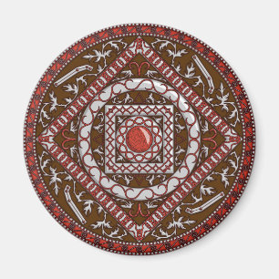 Imã Aries Mandala Magnet
