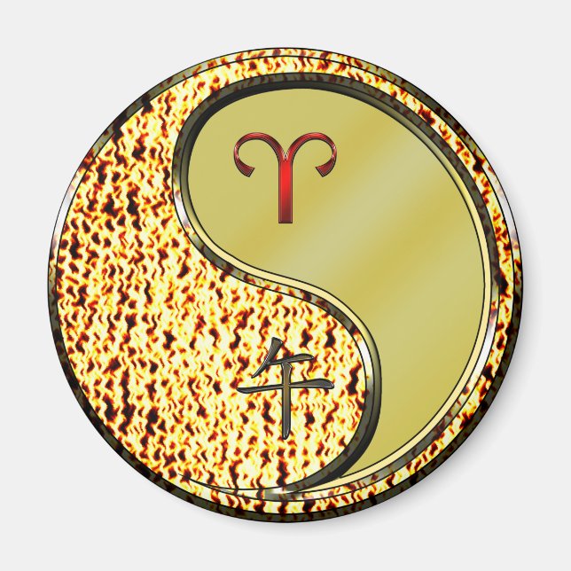 Imã Aries & Metal Horse (Frente)