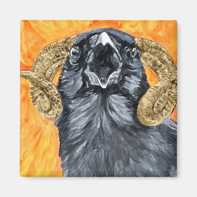 Imã Aries Raven (Frente)
