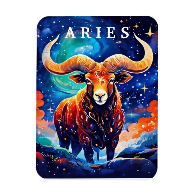 Ímã Aries Zodiac Collection (Vertical)