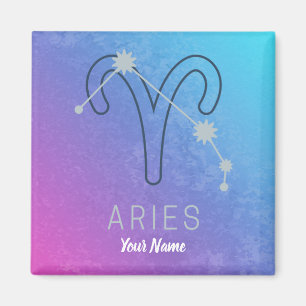 Imã Aries Zodiac - Sinal de Estrela Constelação de Hor