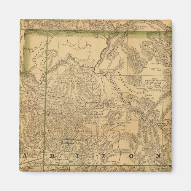 Imã Arizona de Rand McNally (Frente)