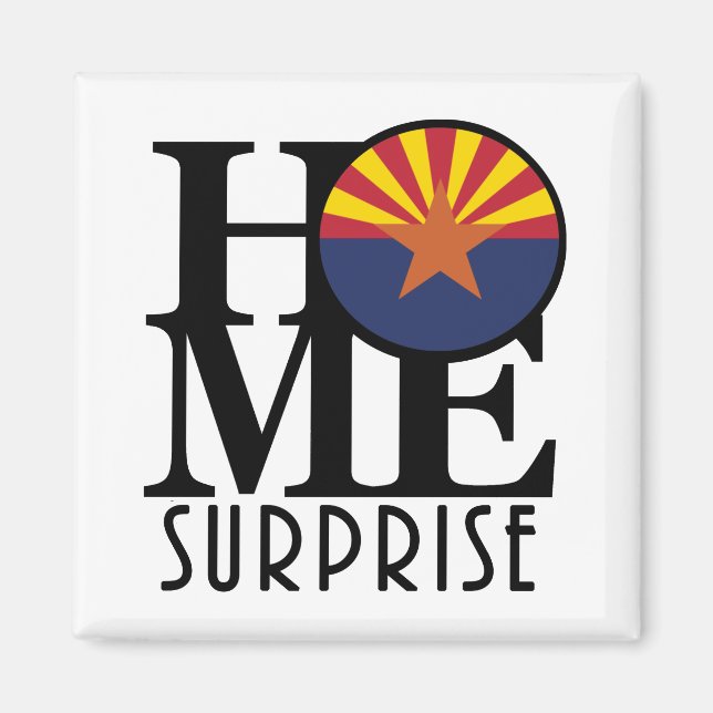 Imã ARIZONA de Surpresa DOMÉSTICA (Frente)
