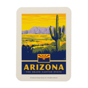 Ímã Arizona do orgulho do estado