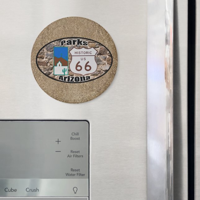 Imã Arizona Histórica do Rota 66 dos EUA (In Situ (Fridge))