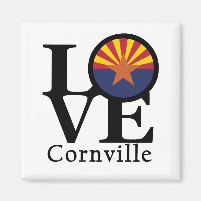 Imã ARIZONA LOVE Cornville (Frente)