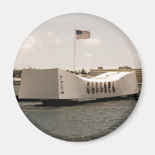 Imã Arizona Memorial Pearl Harbor (Frente)