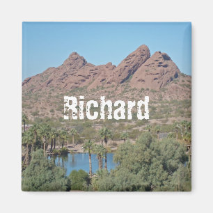 Imã Arizona Papago Park Papaisagem Adicionar Nome Sudo
