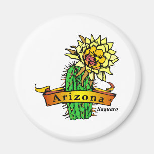 Imã Arizona State Flower - Saguaro