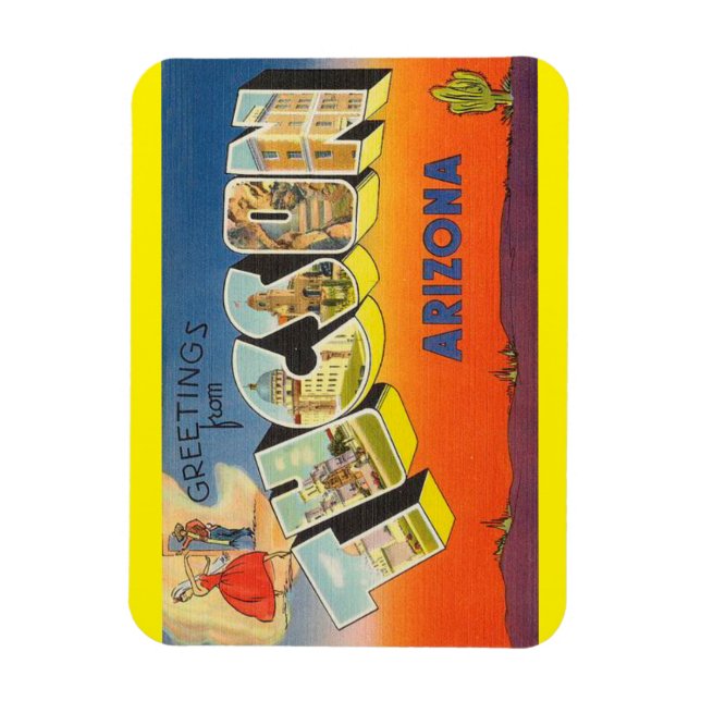 Ímã Arizona, Tucson Magnet (Vertical)