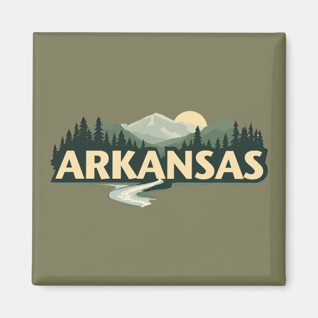Imã Arkansas Estados Unidos da América (Frente)