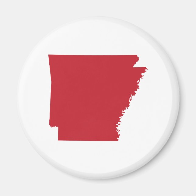 Imã Arkansas Vermelho (Frente)