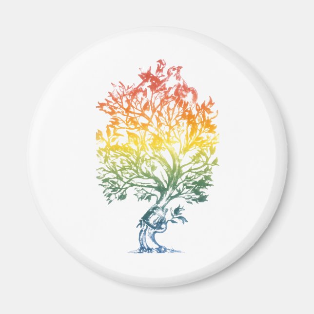 Imã Arma-Árvore-Imagem (Frente)