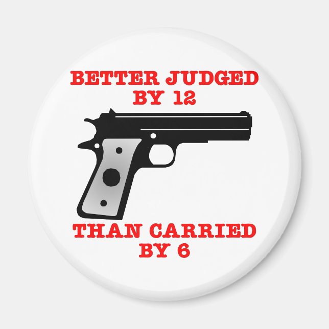 Imã Arma Branca Melhor Experimentada Por 12 (Frente)