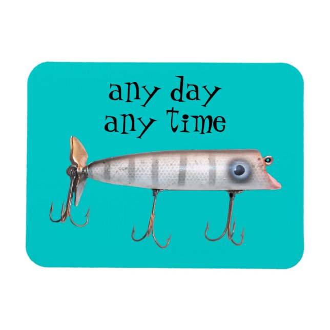 Ímã Arma De Pesca (Horizontal)