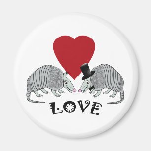 Imã Armadillo Love Magnet