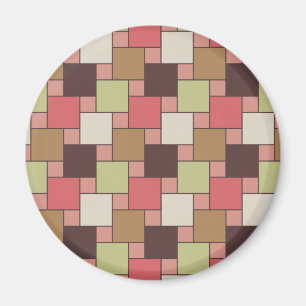 Imã Armário da especiaria geométrico