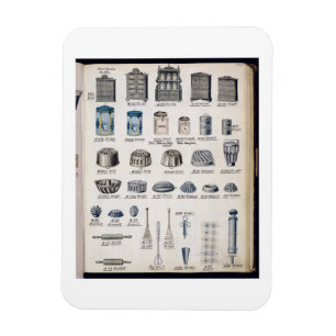 Ímã Armazenamento e utensílios da cozinha de um