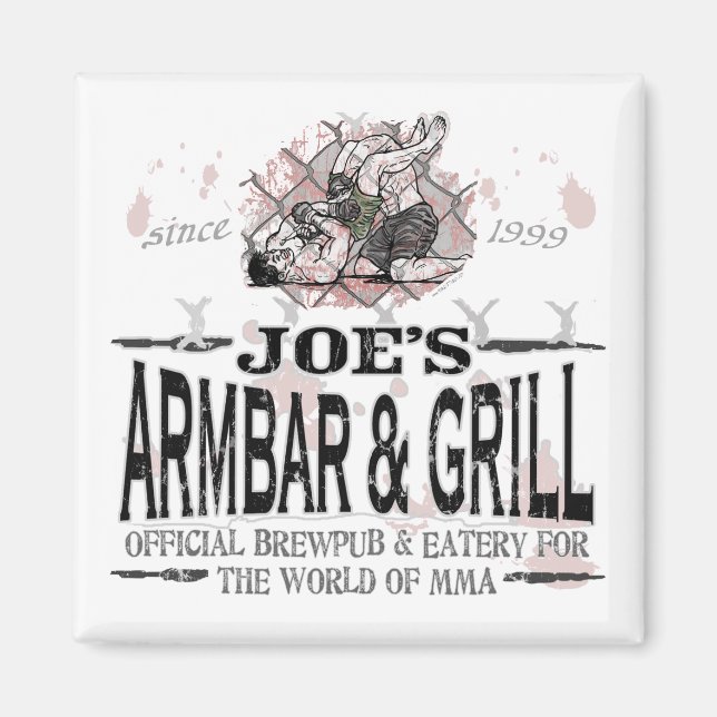 Imã Armbar & Grill MMA Gear de Joe (Frente)
