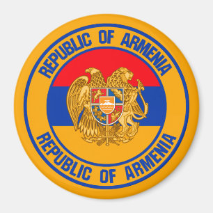Imã Armênia Round Emblem