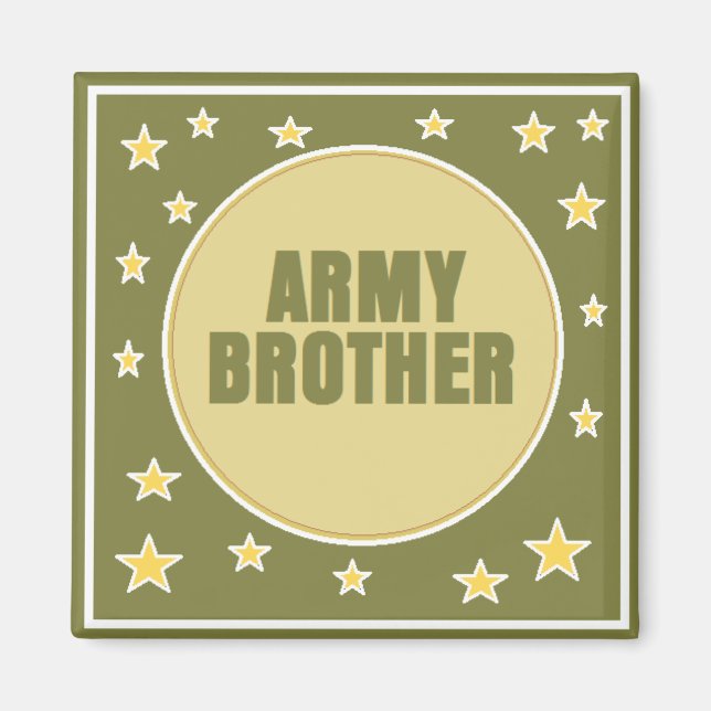 Imã ARMY BROTHER Magnet (Frente)